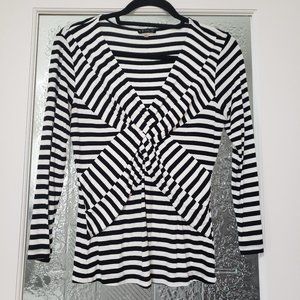 Black & White Stripped Shirt